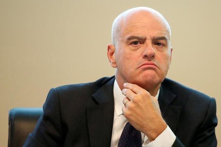 CEO of ENI Claudio Descalzi attends during a meeting at the Eni Congress Center in Rome, Italy, September 20, 2016.