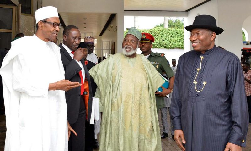 Buhari, Abubakar and Jonathan