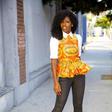 A chic peplum hem blouse is perfect for any ocassion