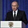Russian President Vladimir Putin speaks at the State Kremlin Palace in Moscow on December 20, 2016