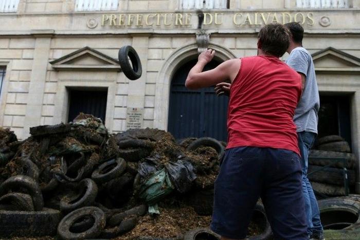 France's farmers are struggling, leading to demonstrations, possibly increased support for the National Front and an increase in suicides