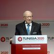 Tunisian President Beji Caid Essebsi gives a speech during the opening ceremony of the "Tunisia 2020" international investment conference on November 29, 2016 in Tunis