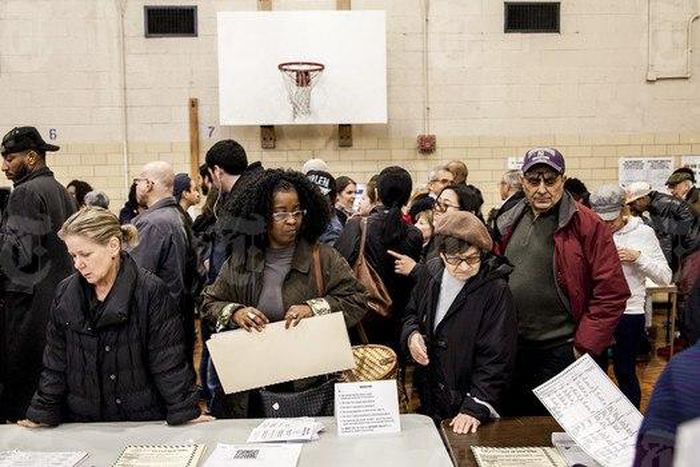 Voters prepare to cast their ballots on Election Day at Public School 163 in New York, Nov. 8, 2016. Amid a movement by liberal opponents of President-elect Donald Trump to recount votes in three states, the Obama administration concluded the results o...