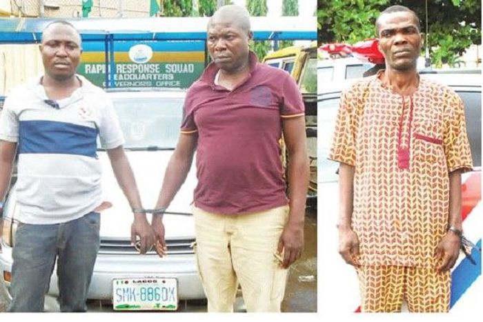 The Lagos fraudsters on parade