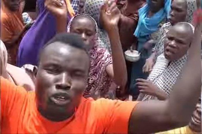 IDPs Protest in Maiduguri