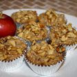 apple-walnut muffins