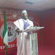 Senator Dino Melaye addressing a press conference