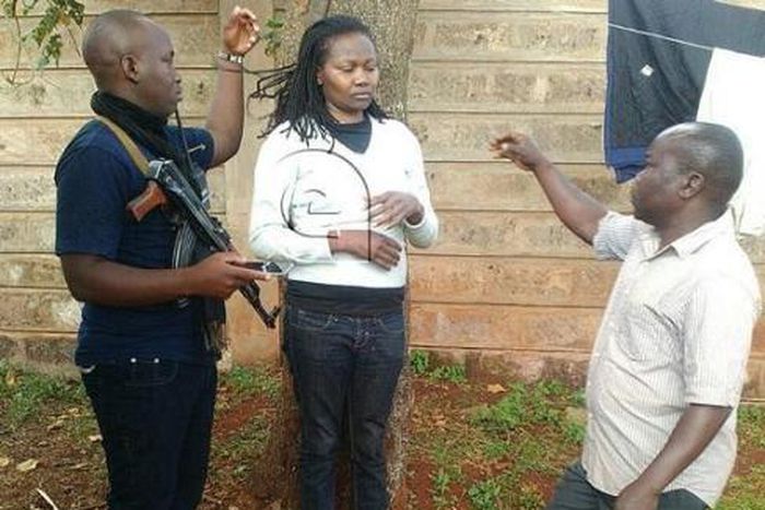 Female gang leader who terrorized village for a long time nabbed.