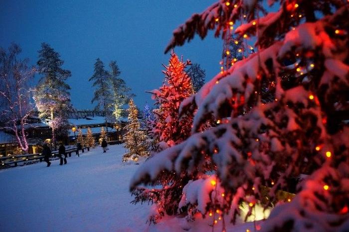 Santa-themed villages have sprung up across Lapland to accommodate for a boom in tourism in the run up to Christmas