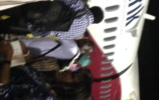 Arik Air passenger protest