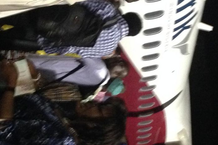 Arik Air passenger protest