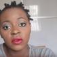 Deola Adebiyi  does the no mirror makeup challenge