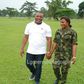 Soldier tests boyfriend's endurance in pre-wedding shoot