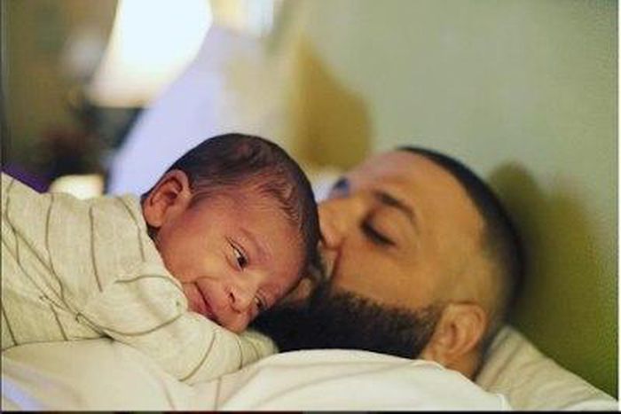 DJ Khaled with son, Asahd