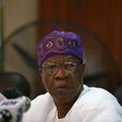 Minister of Information Lai Mohammed briefs the media on the town of Bama liberated from Boko Haram, during a news conference in Abuja, Nigeria December 8, 2015. REUTERS/Afolabi Sotunde
