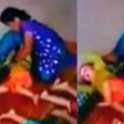 Nanny was caught on camera while beating the baby.