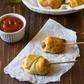 Skewered hotdogs