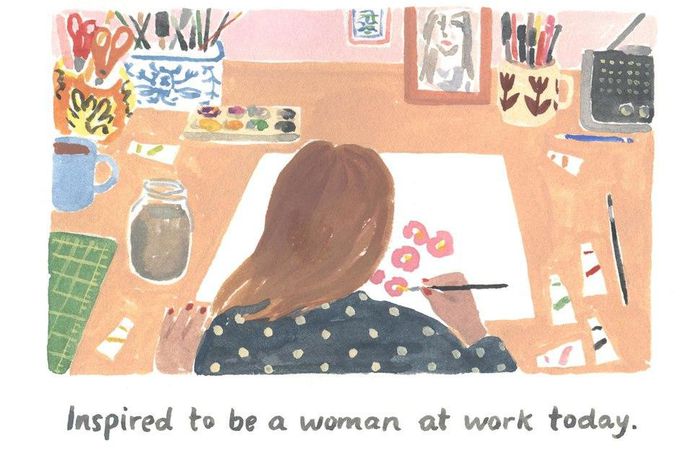 Hillary Clinton painting