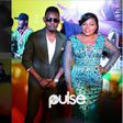 AY Makun and Funke Akindele at "A Trip to Jamaica" premiere
