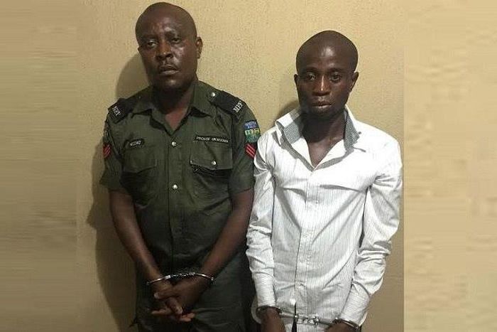 The criminals in uniforms