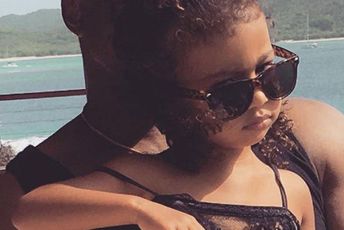North West with Kanye West