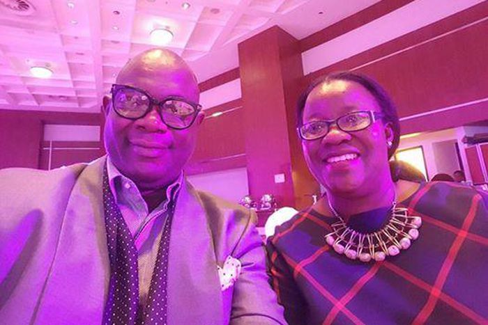 Kunle and Desola Bakare on a date night