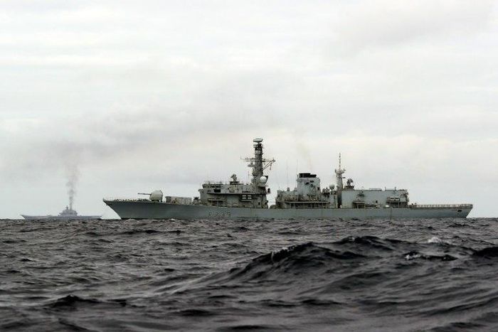 NATO chief Jens Stoltenberg said the alliance would monitor the eight-ship force in "a responsible and measured" way as it headed to the Mediterranean