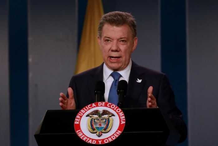 Colombian President Santos wins Nobel Peace Prize