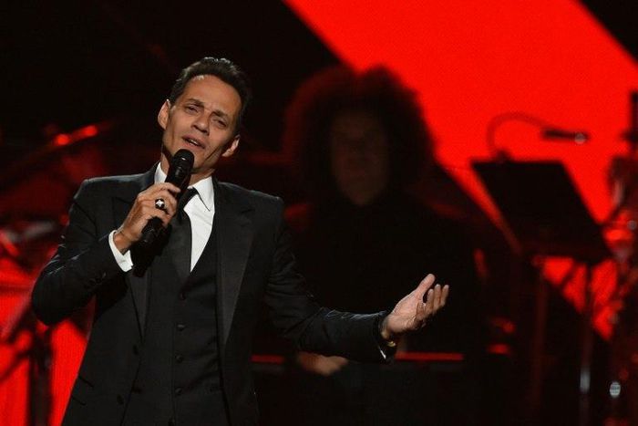 Singer Marc Anthony performs at the Latin Grammys in Las Vegas on November 16, 2016