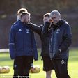 Wayne Rooney, Jose Mourinho and Michael Carrick