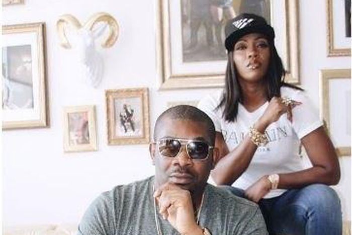 Don Jazzy and Tiwa Savage take a dope picture together