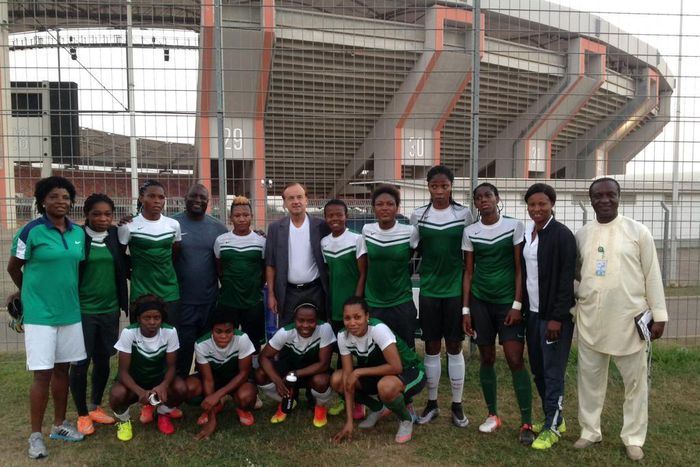Gernot Rohr and Super Falcons