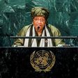 Liberia's President Ellen Johnson-Sirleaf addresses the United Nations General Assembly in the Manhattan borough of New York, U.S., September 22, 2016.  REUTERS/Eduardo Munoz