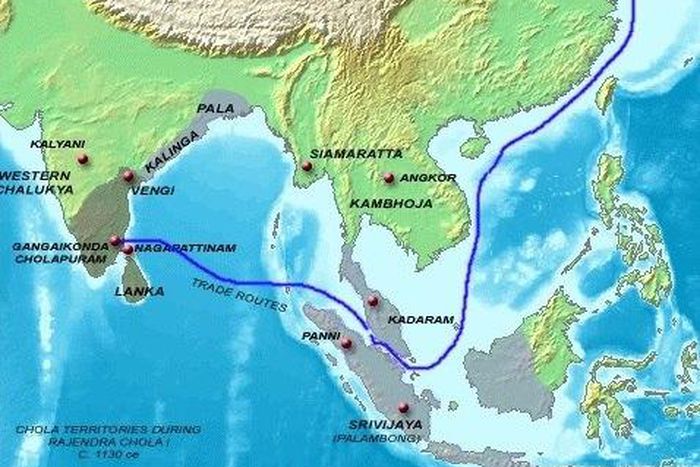 Map of Andaman and Nicobar