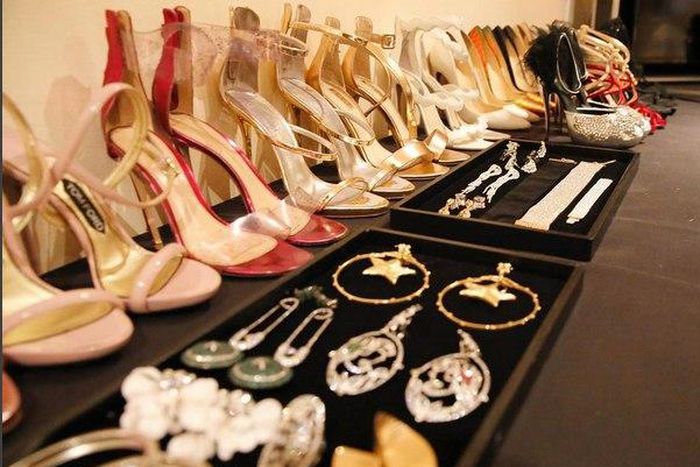 Bonang Matheba's glam accessories