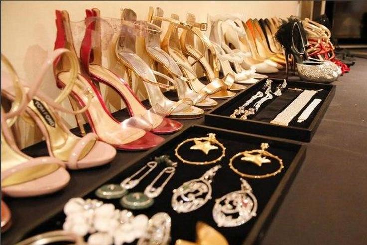 Bonang Matheba's glam accessories