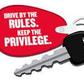Essential rules for drivers