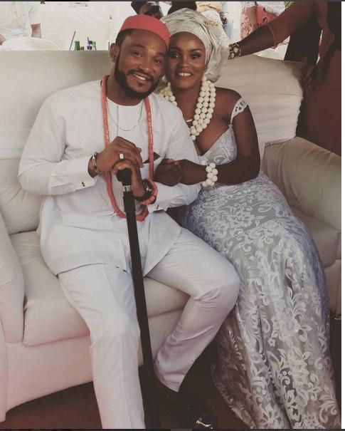 Blossom Chukwujekwu and wife