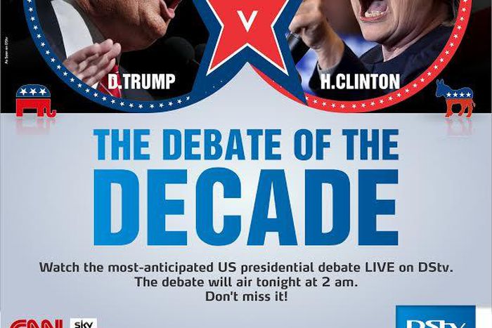 Who will win the debate [Live On DStv]