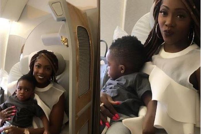 Tiwa Savage and Jamil Balogun