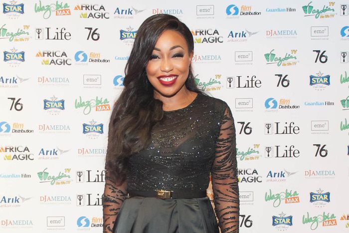 Rita Dominic attend European premiere of "76"  