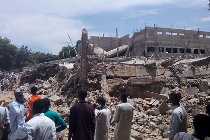 Building in Kano State University of Science and Technology (KSUT), Wudil collapses
