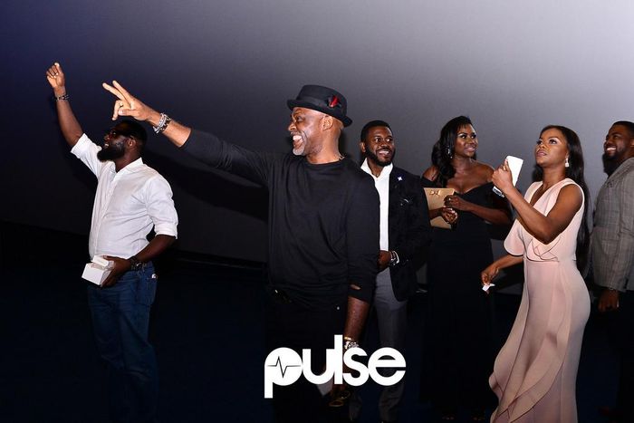 Cast of "Dinner" at the Movie Premiere