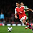Arsenal's Chilean striker Alexis Sanchez controls the ball during the UEFA Champions League Group A football match between Arsenal and Ludogorets Razgrad at The Emirates Stadium in London on October 19, 2016