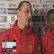 Zlatan Ibrahimovic and Paul Pogba