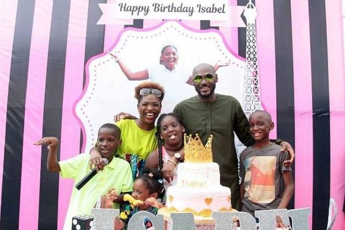 2face Idibia throws birthday bash for Isabell