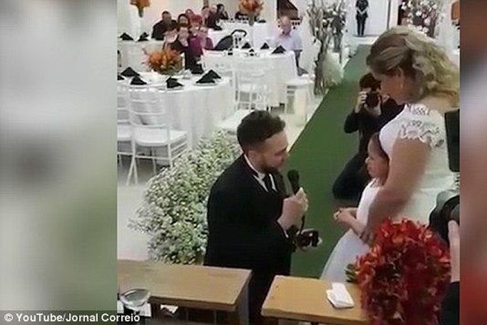 Diogo Bolant asks Isadora to be his daughter for life at his wedding