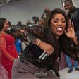 Tiwa Savage grooving hard