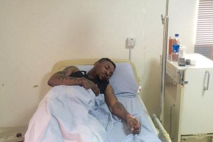 Oritsefemi on sick bed