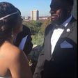 This unnamed groom could not hold in the tears as he says his wedding vows